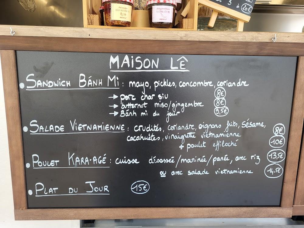 Maison Lê - Menu Image 2